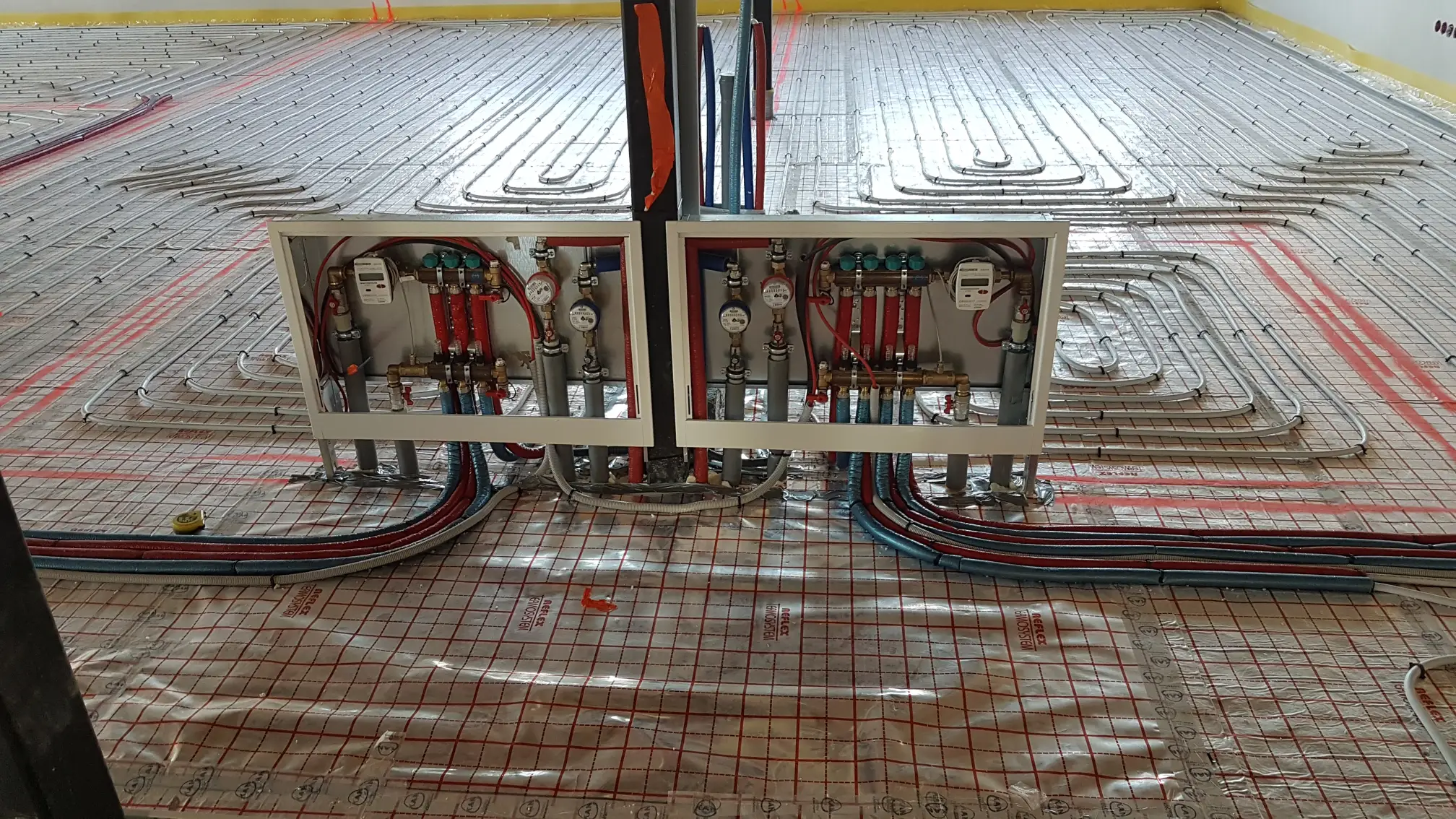 Ogrzewanie podłogowe — realizacja Max System 2