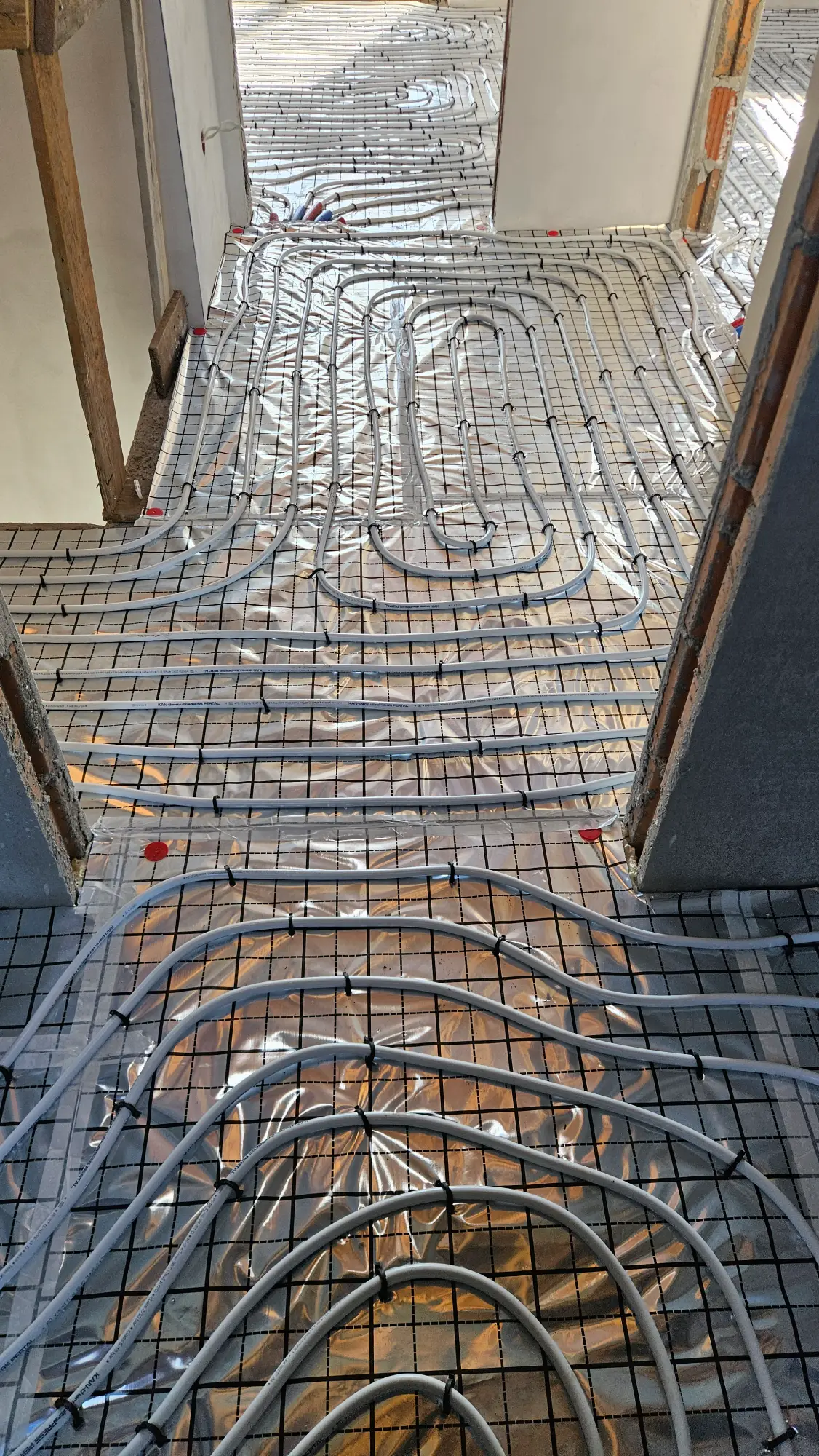 Ogrzewanie podłogowe — realizacja Max System 3